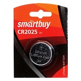 Батарейка Smartbuy CR2025 (блистер 1 шт) (SBBL-2025-1B)