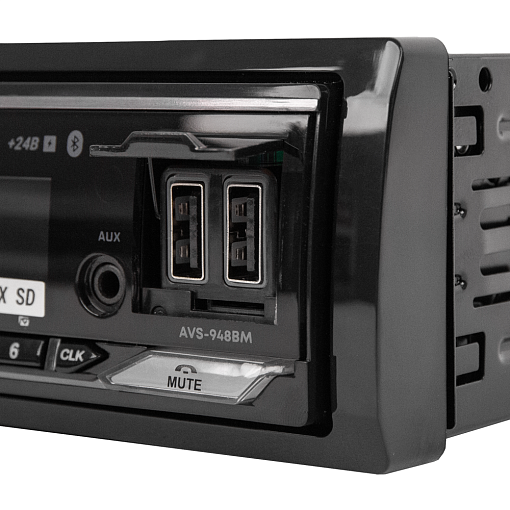 Магнитола USB,SD,AUX 24В с Bluetooth ACV AVS-948BM