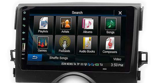 CARAV 22-168 Рамка 9" TOYOTA Mark X 2009+, Reiz 2010+