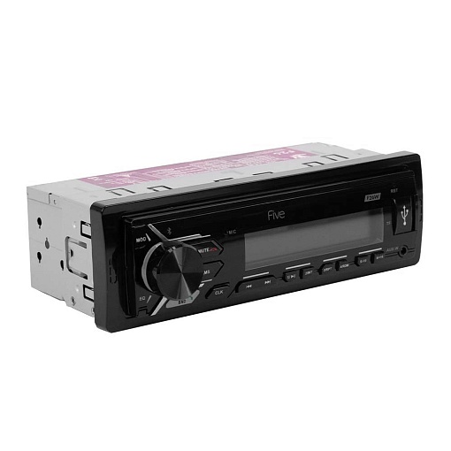 Автомагнитола FIVE F26W (1din/белая/Bluetooth/USB/AUX/SD/FM/4*50)