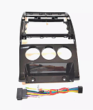 AutoLED ZKT-022 Рамка 9" LADA Priora 13-18 нижняя кнопка B-MOD черная
