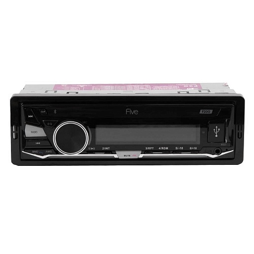 FIVE F20G (1din/зеленая/Bluetooth/USB/AUX/SD/FM/4*50)