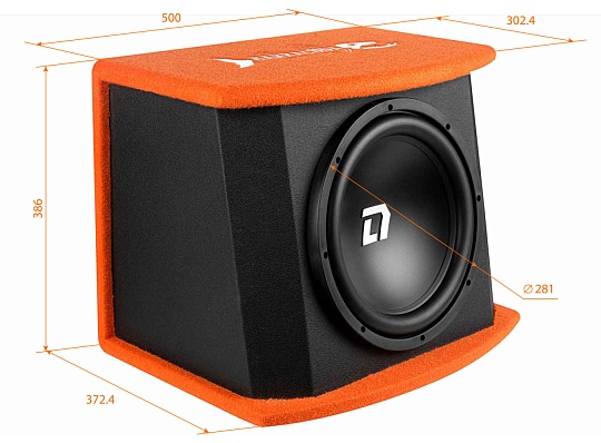 DL Audio Barracuda 12A V2 Сабвуфер корпусной активный
