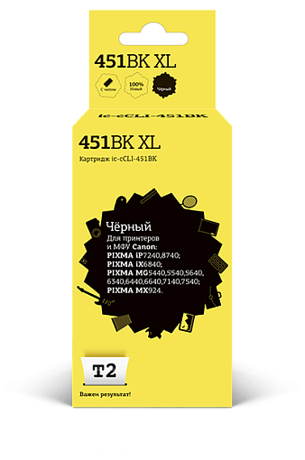 Струйный картридж T2 IC-CCLI-451BK