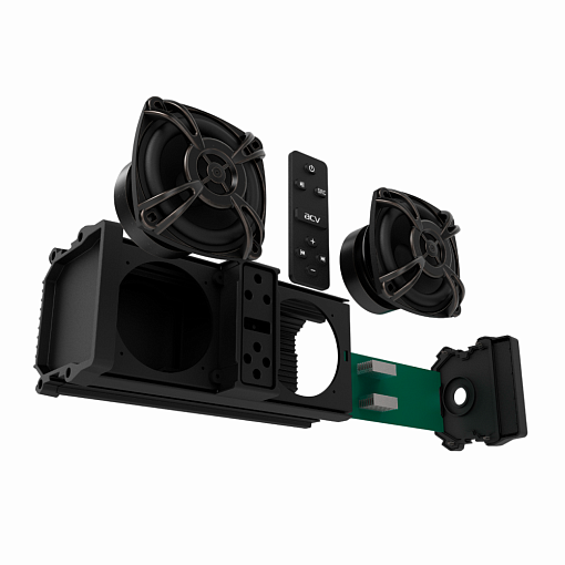 Всепогодный активный саундбар с Bluetooth и LED подсветкой 28 см (11") ACV SBD114BTL