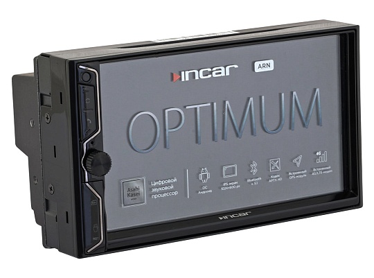INCAR ARN-7704-4 Мультимедийная система 2Din Android 13 DSP BT WiFi 1024*600