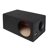 Короб под сабвуфер 12" (стандарт) с трубой (черный) (К.3.28)