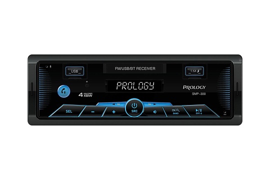 PROLOGY SMP-300 FM / USB ресивер с Bluetooth и магнитным держателем для смартфона