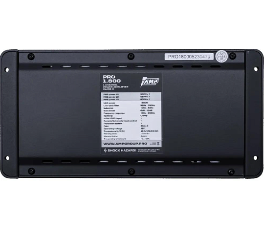 AMP PRO 1.800 Усилитель