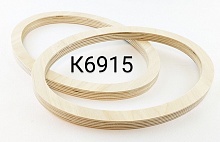K6915 Проставочные кольца 6*9 (толщина 15мм) (пара)