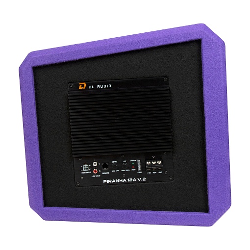 DL Audio Piranha 12A V2 (цвет purple) Активный сабвуфер