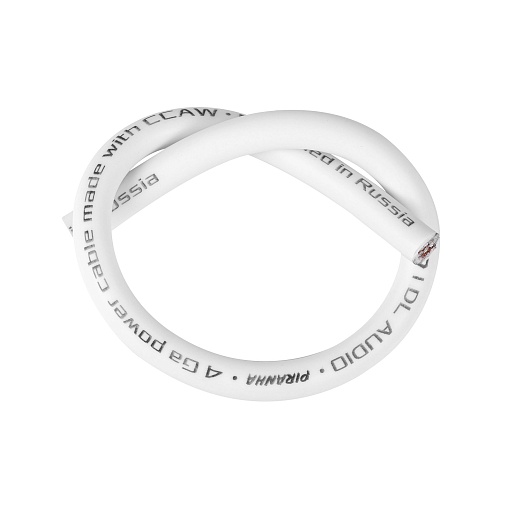 Силовой кабель DL Audio Piranha Power Cable 4GA White