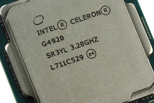 Процессор Intel Celeron G4920, CM8068403378011, OEM
