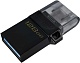 Flash накопитель Kingston DataTraveler microDuo 3 G2 DTDUO3G2/128GB, черный