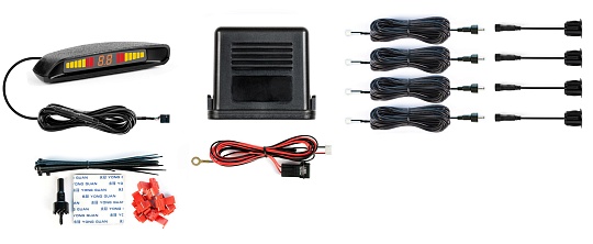 Датчик парковки ParkMaster 4-FJ-40 Black