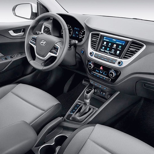 Переходная рамка Hyundai Solaris 2018+ Incar RHY-N55 2din