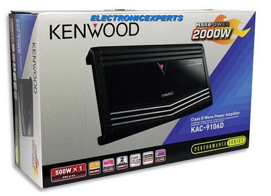 1 канальный усилитель Kenwood KAC-9106D