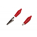 Зажим "Крокодил" 50 мм  (красный)