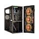 Корпус Miditower ExeGate EVO-7215-Red-500W-12, EX278410RUS