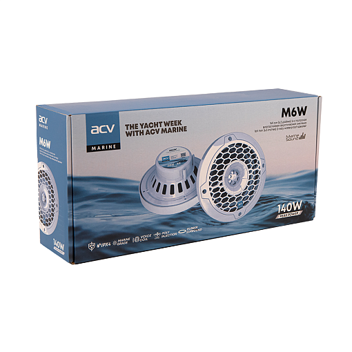 Влагостойкая акустика 6,5" 140 Вт ACV M6W