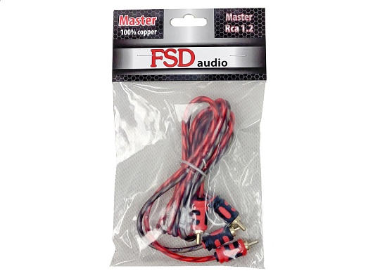 FSD audio MASTER RCA 1.2 (2-х канальный межблочный кабель 1м)