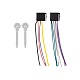 FIVE F24R (1din/красная/Bluetooth/USB/AUX/SD/FM/4*50)