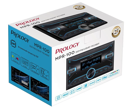 Prology MPR-100 2DIN Ресивер DSP