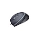 Мышь Logitech M500, черная, серебристая