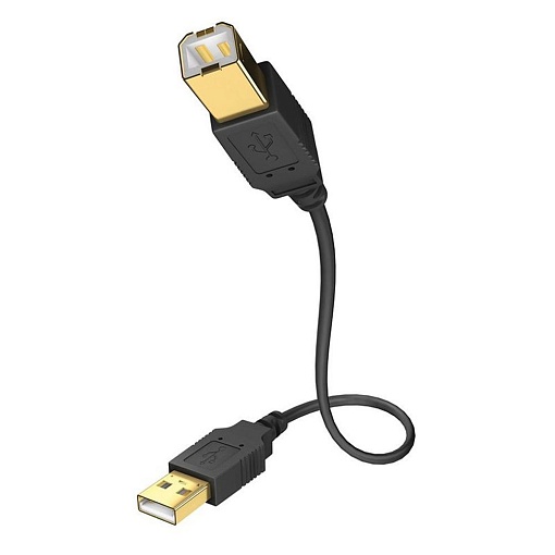 Кабель INAKUSTIK Premium High Speed USB 2.0, 5 m, 01070005