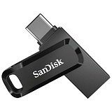 Flash накопитель Sandisk Ultra Dual Drive Go SDDDC3-064G-G46, черный