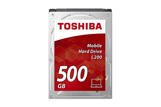 Жесткий диск HDD 500Gb TOSHIBA L200, HDWJ105UZSVA