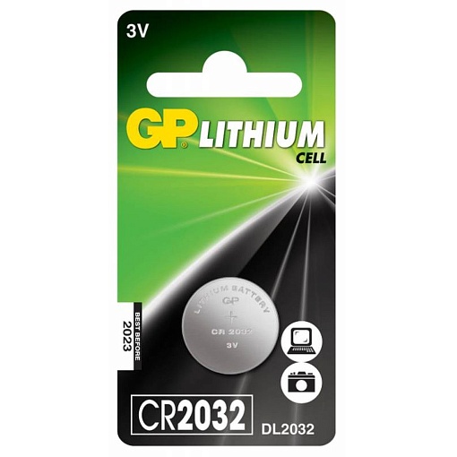 Батарейка GP Lithium CR2032 (1шт)