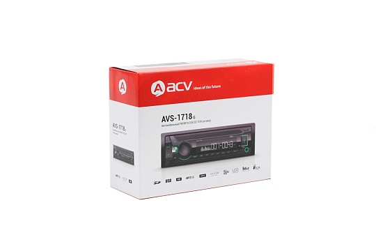 Магнитола FM/USB/SD/AUX ACV AVS-1718G