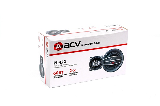 Автомобильные колонки ACV PI-422 4 дюйма 30 Вт