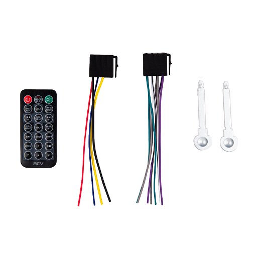 Автомобильный медиа-ресивер с Bluetooth USB, SD, AUX ACV AVS-601UBM