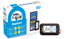 Сигнализация StarLine E67 3CAN+FD+4LIN LoRa ECO (1 брелок)