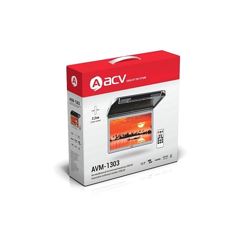 Потолочный монитор 13,3 дюйма ACV AVM-1303