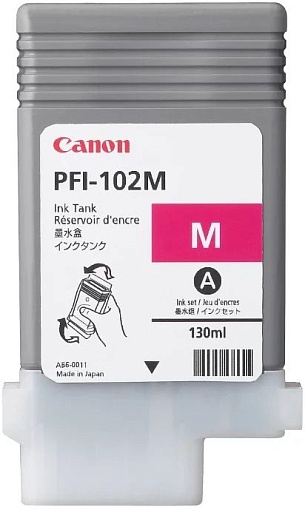 Картридж струйный CANON PFI-102M, 0897B001