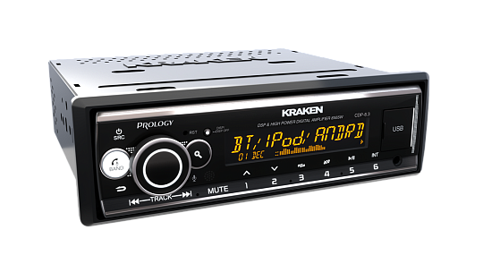 Prology CDP-8.3 KRAKEN FM/USB/BT Ресивер с DSP 6RCA