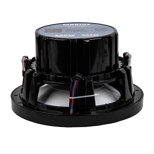 ACV MRS102DLB Сабвуфер 10" (250мм) с регулируемой RGB подсветкой для морского транспорта
