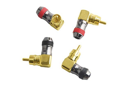 RCA разъем (ПАПА) угловой URAL (УРАЛ) RC-DB02