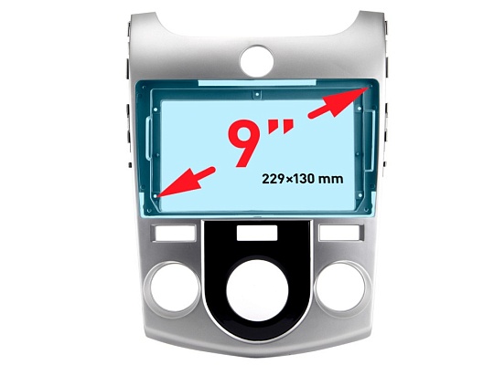 Incar RKIA-FC361 Рамка 9" Kia Cerato 09-12