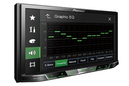 Магнитола Pioneer MVH-A300V 2DIN