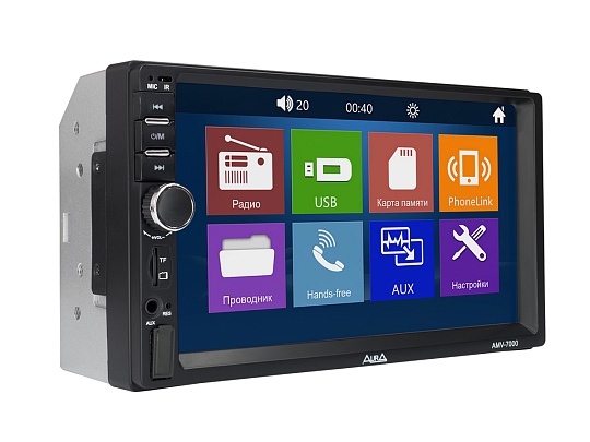 Магнитола Aura AMV-7000 (2din)