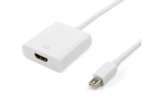 Переходник miniDisplayPort(m) - HDMI(f) ATcom AT1043, белый