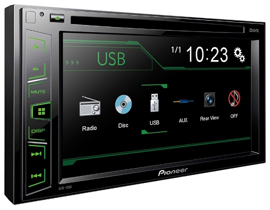 Автомагнитола DVD 2DIN Pioneer AVH-190G