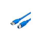 Кабель USB 3.0 A(m)-B(m) ATcom AT2823, 1.8 м, синий