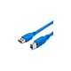 Кабель USB 3.0 A(m)-B(m) ATcom AT2823, 1.8 м, синий