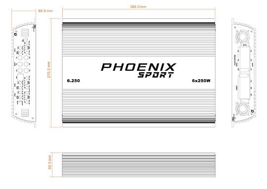 DL Audio Phoenix Sport 6.250 Усилитель