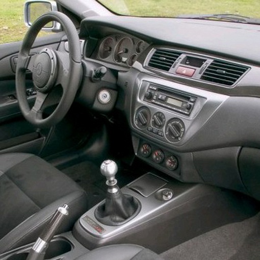 Переходная рамка Mitsubishi Lancer 9 2008-2011 2/1 DIN (+салазки) Intro RMS-N14S